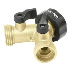 Conector «Y» fundido en latón, entrada 3/4″