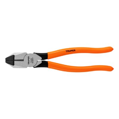 Pinza profesional para electricista 9″, mango de vinil
