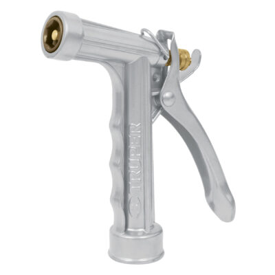 Pistola metálica para riego