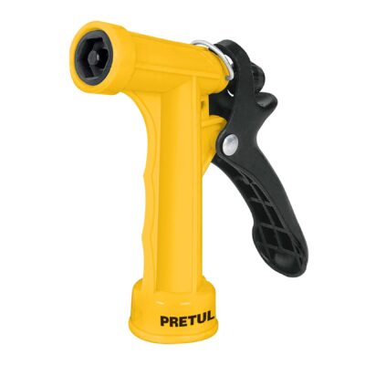 Pistola plástica p/riego, 4″