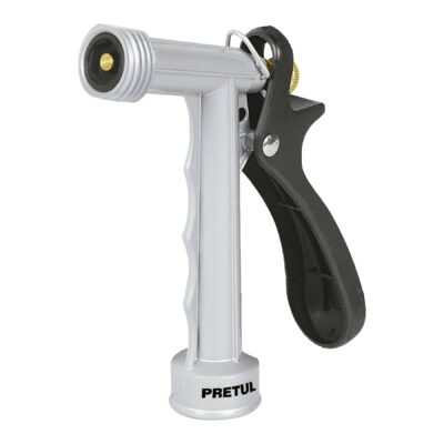 Pistola metálica p/riego, 5″