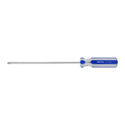 Desarmador punta Phillips, 1/4 x 8″, mango PVC