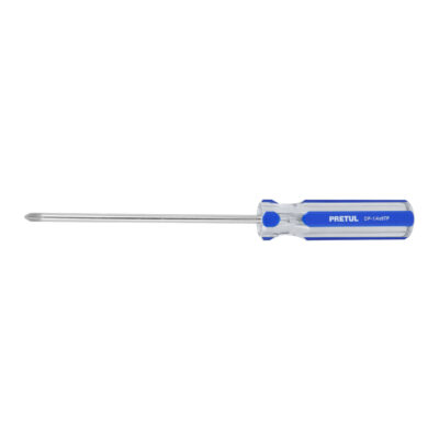 Desarmador punta Phillips, 1/4 x 6″, mango PVC