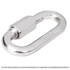 Bandola con seguro, de acero, 3/8″