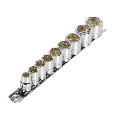 Juego de 9 dados cuadro 3/8″ std