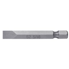 Estuche con 5 puntas planas de 5/16″ largo 2″