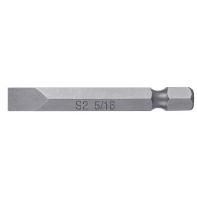Estuche con 5 puntas planas de 5/16″ largo 2″