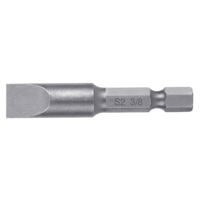Estuche con 5 puntas planas de 3/8″ largo 2″