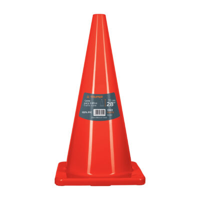 Cono de precaución de 70 cm de PVC