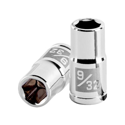 Dado de 9/32″, 6 puntas, cuadro 1/4″