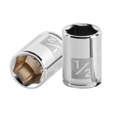 Dado de 1/2″, 6 puntas, cuadro 1/4″