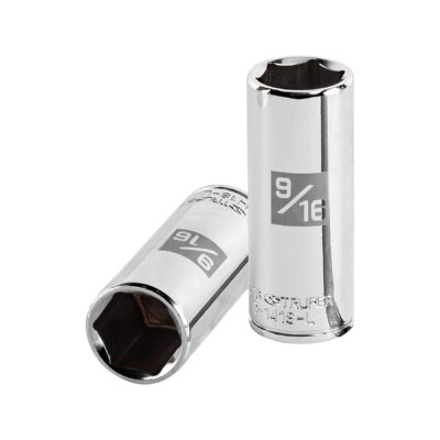 Dado largo de 9/16″, 6 puntas, cuadro 1/4″