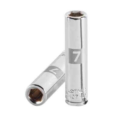 Dado largo de 7 mm, 6 puntas, cuadro 1/4″