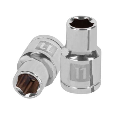 Dado de 11 mm, 6 puntas, cuadro 1/2″