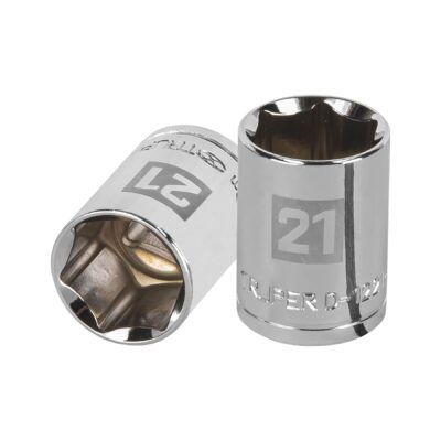 Dado de 21 mm, 6 puntas, cuadro 1/2″