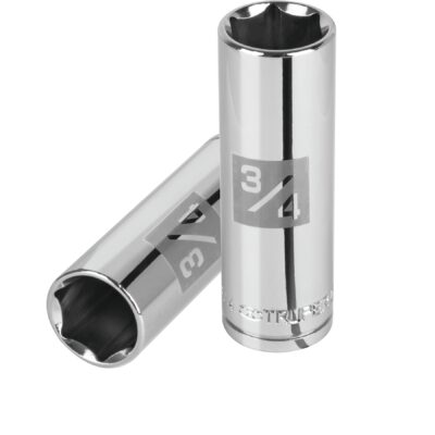 Dado largo de 3/4″, 6 puntas, cuadro 1/2″
