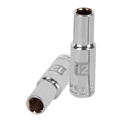Dado largo de 12 mm, 6 puntas, cuadro 1/2″