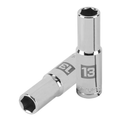 Dado largo de 13 mm, 6 puntas, cuadro 1/2″