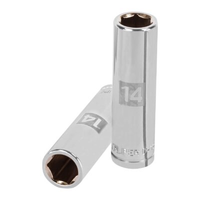 Dado largo de 14 mm, 6 puntas, cuadro 1/2″