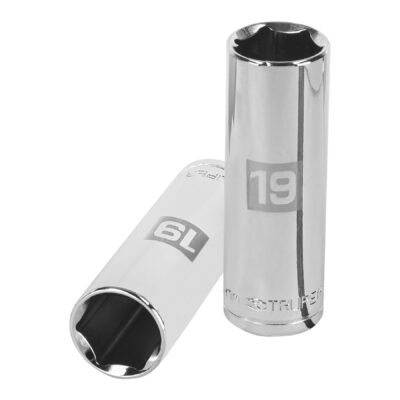 Dado largo de 19 mm, 6 puntas, cuadro 1/2″
