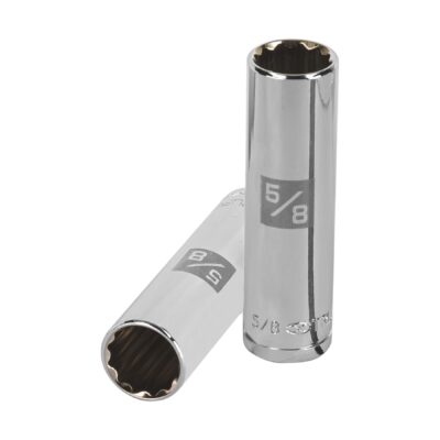 Dado largo de 5/8″, 12 puntas, cuadro 1/2″