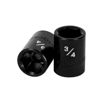 Dado de impacto de 3/4″, 6 puntas, cuadro 1/2″