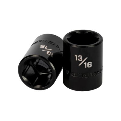 Dado de impacto de 13/16″, 6 puntas, cuadro 1/2″