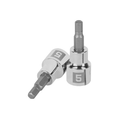 Dado punta hexagonal de 5 mm, cuadro 3/8″