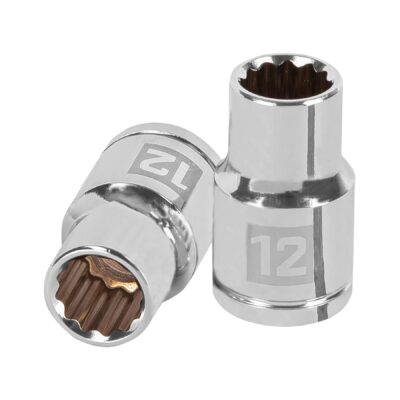 Dado de 12 mm, 12 puntas, cuadro 1/2″