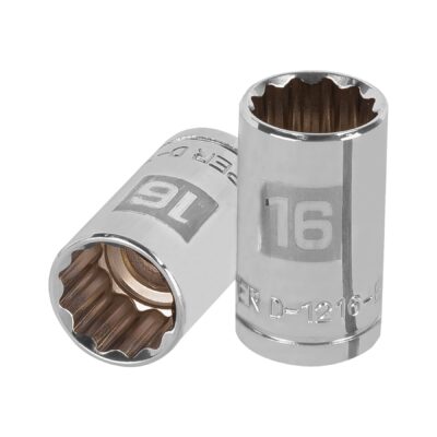 Dado de 16 mm, 12 puntas, cuadro 1/2″