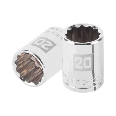 Dado de 20 mm, 12 puntas, cuadro 1/2″