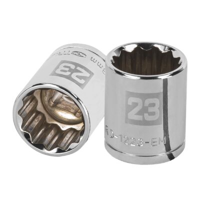 Dado de 23 mm, 12 puntas, cuadro 1/2″