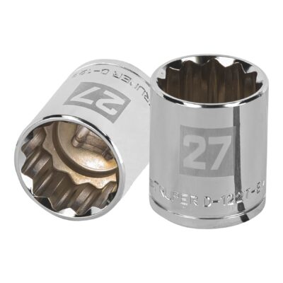 Dado de 27 mm, 12 puntas, cuadro 1/2″