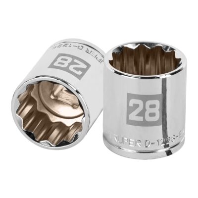 Dado de 28 mm, 12 puntas, cuadro 1/2″