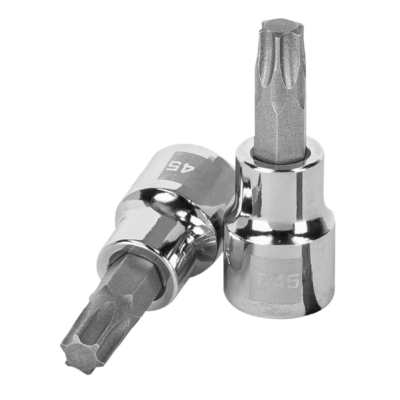 Dado punta torx T-45, cuadro 3/8″