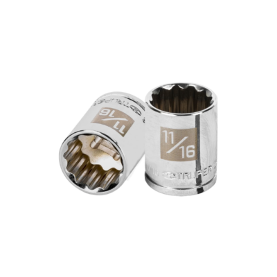 Dado de 11/16″, 12 puntas, cuadro 3/8″