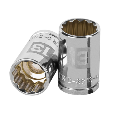 Dado de 13 mm, 12 puntas, cuadro 3/8″