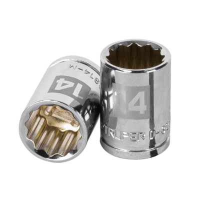 Dado de 14 mm, 12 puntas, cuadro 3/8″