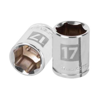 Dado de 17 mm, 6 puntas, cuadro 3/8″
