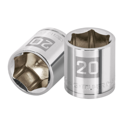 Dado de 20 mm, 6 puntas, cuadro 3/8″