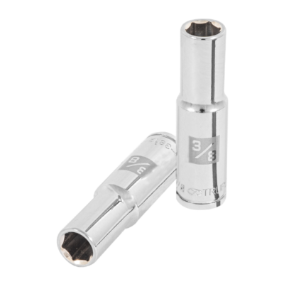Dado largo de 3/8″, 6 puntas, cuadro 3/8″