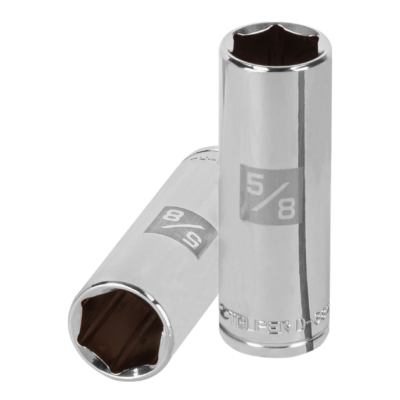 Dado largo de 5/8″, 6 puntas, cuadro 3/8″