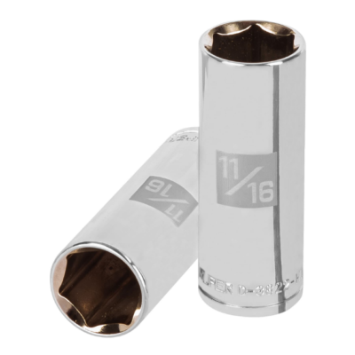Dado largo de 11/16″, 6 puntas, cuadro 3/8″