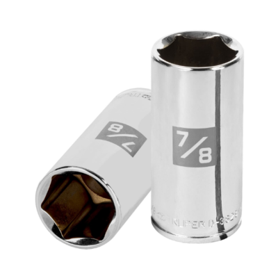 Dado largo de 7/8″, 6 puntas, cuadro 3/8″