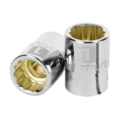 Dado de 1″, 12 puntas, cuadro 3/4″