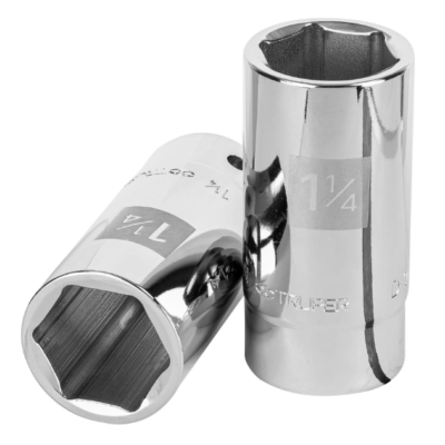 Dado largo de 1-1/4″, 6 puntas, cuadro 3/4″