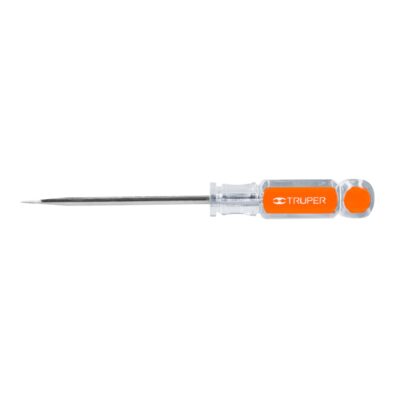 Desarmador plano 1/4″ x 4″ mango de acetato