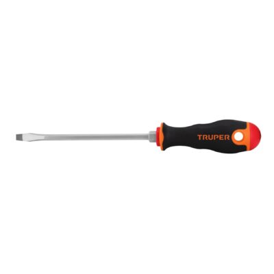 Desarmador plano 1/4″ x 6″ mango Comfort Grip