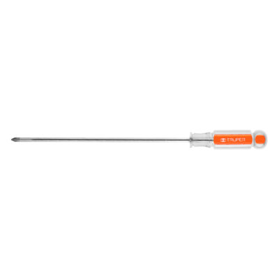 Desarmador de cruz 3/16″ x 8″ mango de acetato