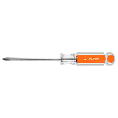 Desarmador de cruz 1/4″ x 4″ mango de acetato